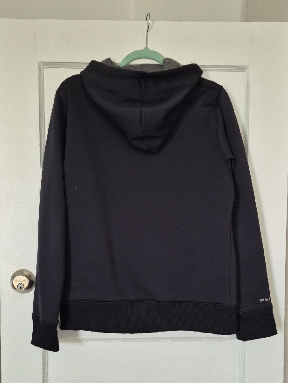 Under Armour Black Storm Hoodie with Orange-Trim Logo Med - Picture 6 of 6
